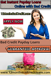 Bad Credit Payday Loans Logo